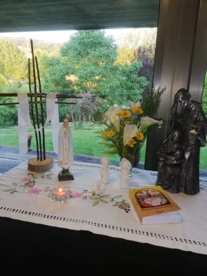 Cantinho de oração de oração XXV