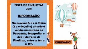 Fotografias da Festa de Finalistas 2018