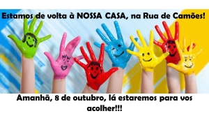 Estamos de volta à Nossa Casa!!!