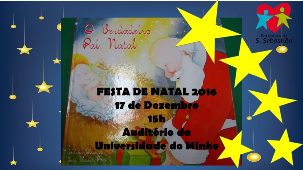 Festa de Natal 2016 é já amanhã!