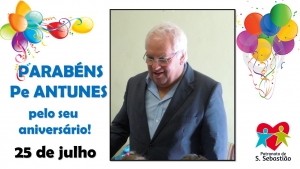 Parabéns Pe Antunes, pelo seu aniversário!
